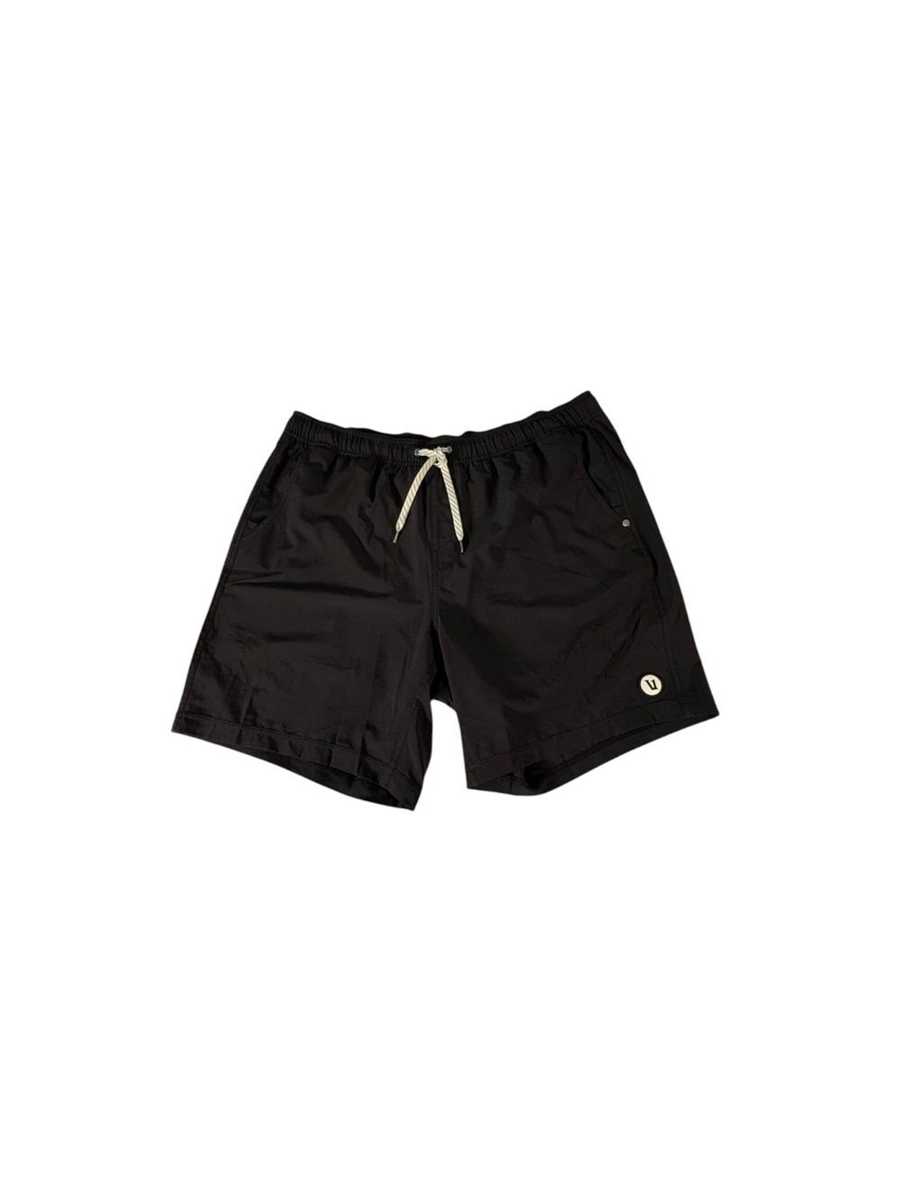 Vuori Kore Shorts Mens XXL Black 7” Lined Running Workout Athletic Gym